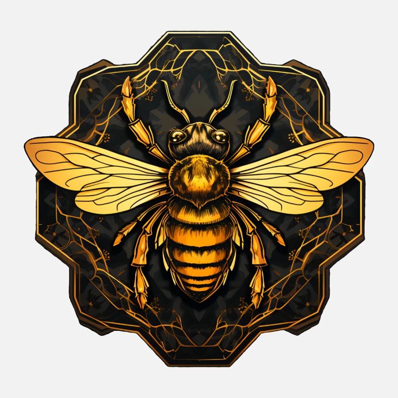 Bees Art Beekeeper Beekeeper Gift