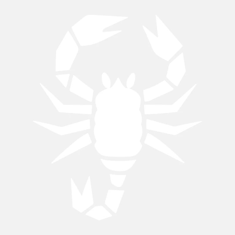 Abstrakter Skorpion Sternzeichen Tierkunst