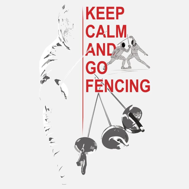 Fencing, Gift, Training, Keep Calm