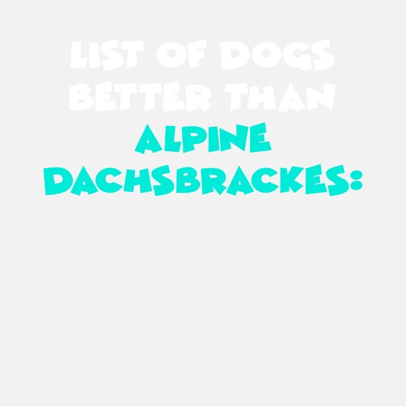 Alpine Dachsbrackes