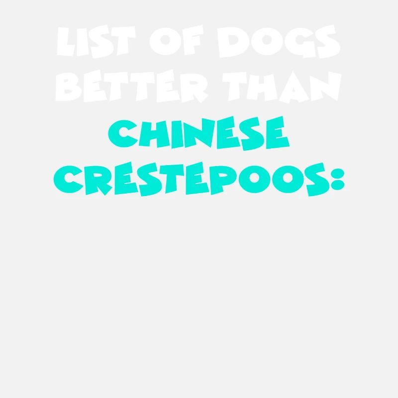 Chinese Crestepoos