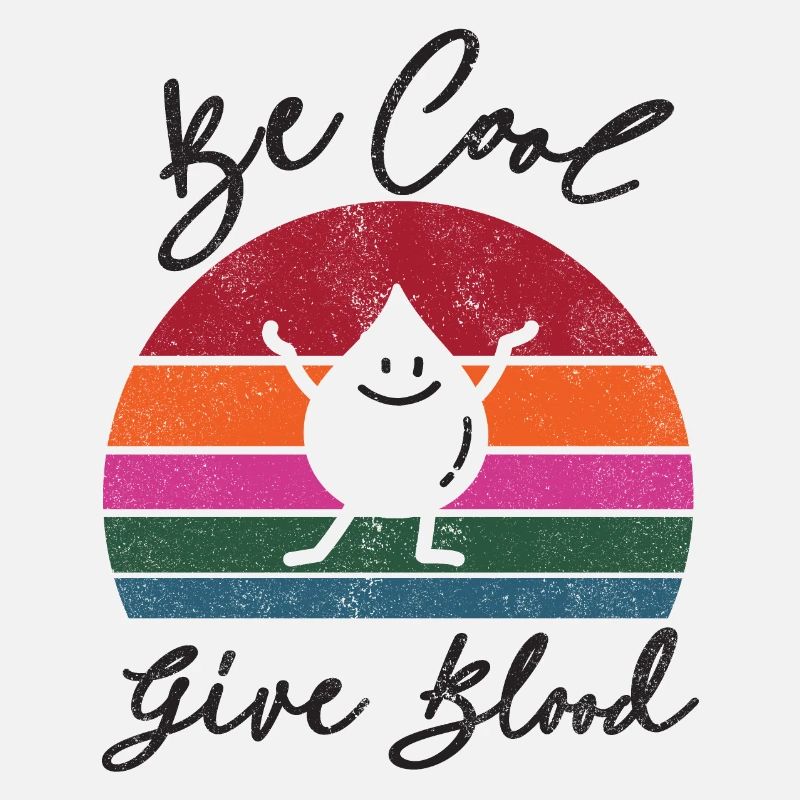Be cool, give Blood! With Retro Sunset