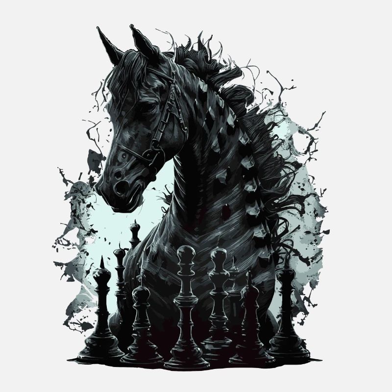 Springer Schach Pferd