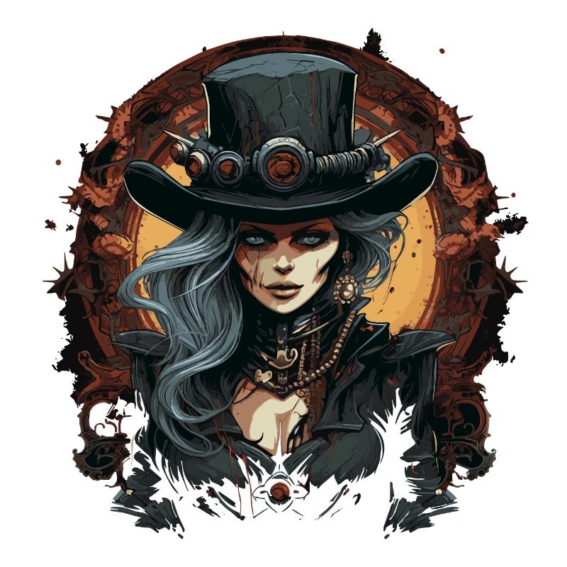 Emo Steampunk Mädchen