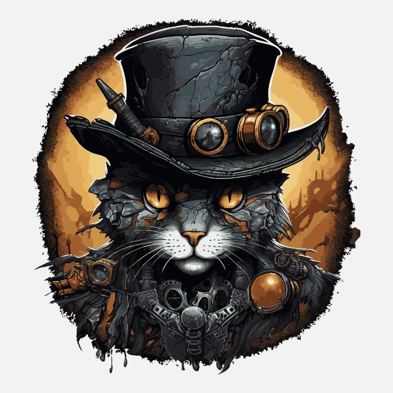 Steampunk Katze