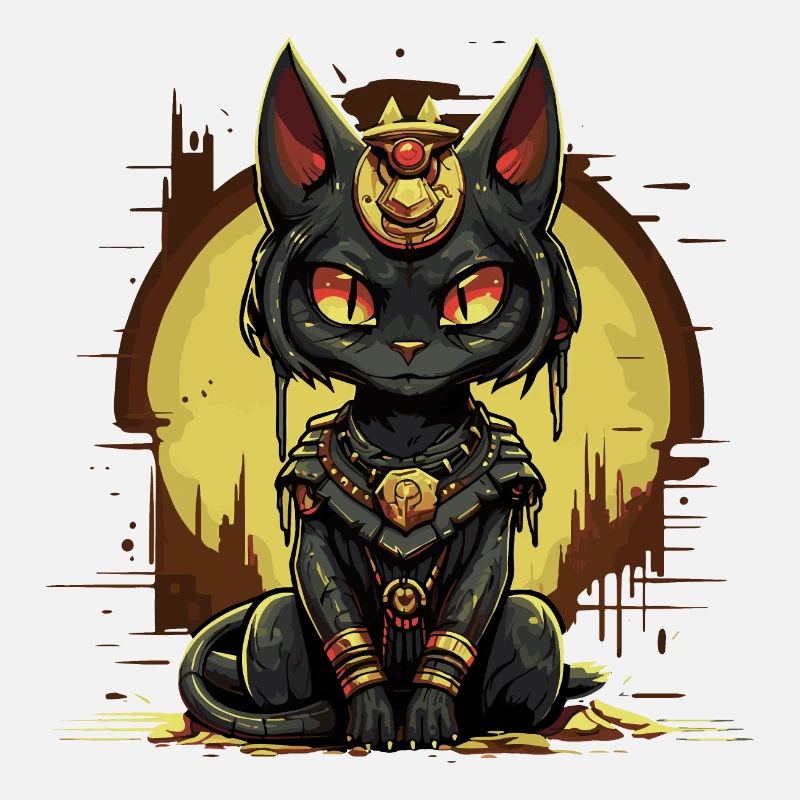 Pharaoh Temple Cat