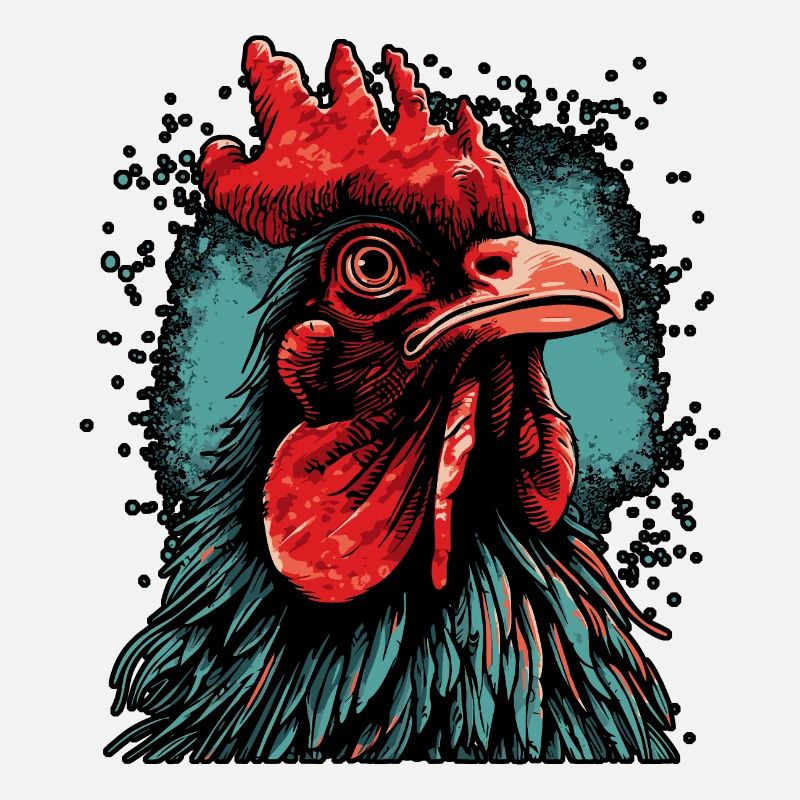 Portrait de coq