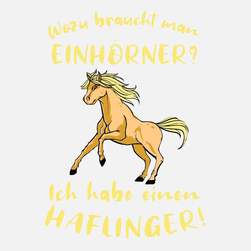 Haflingermotiv Pferde Haflinger Geschenkidee