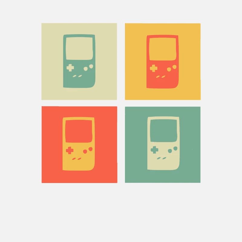 Retrogaming Gaming Ringer Old School Cadeau 2d