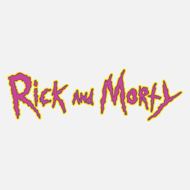 Rick And Morty Title Typography