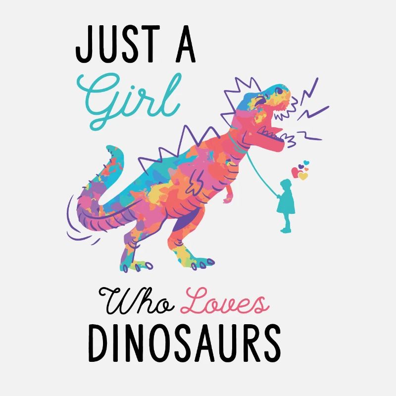 Nur ein Mädchen, das Dinosaurier liebt Dinosaurier Geschenkidee