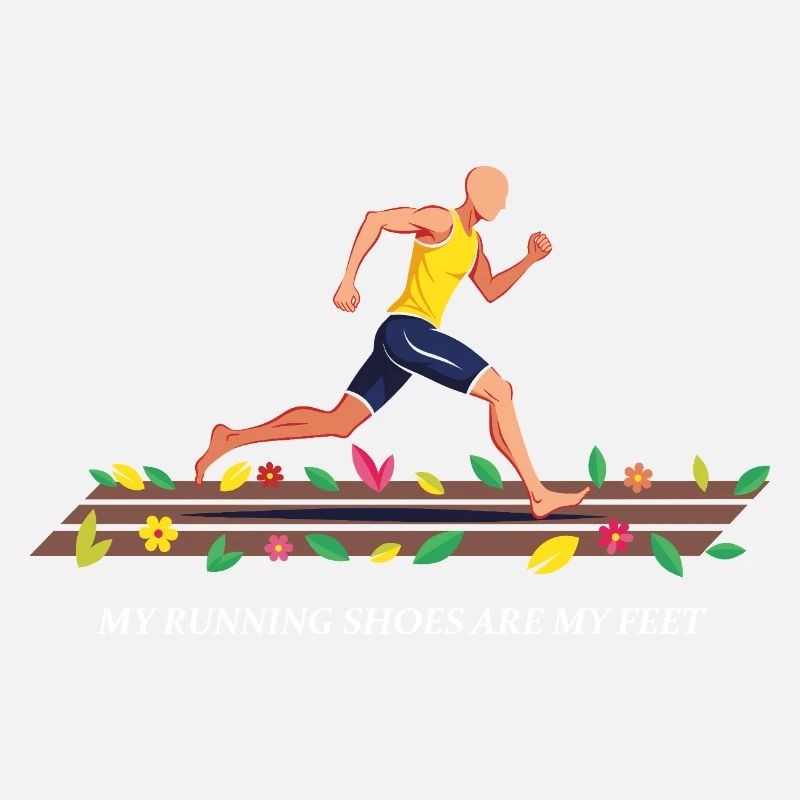 Mes chaussures de course sont mes pieds