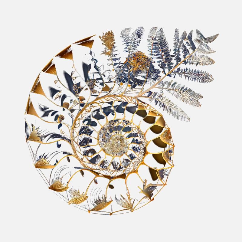 Fibonacci spiral