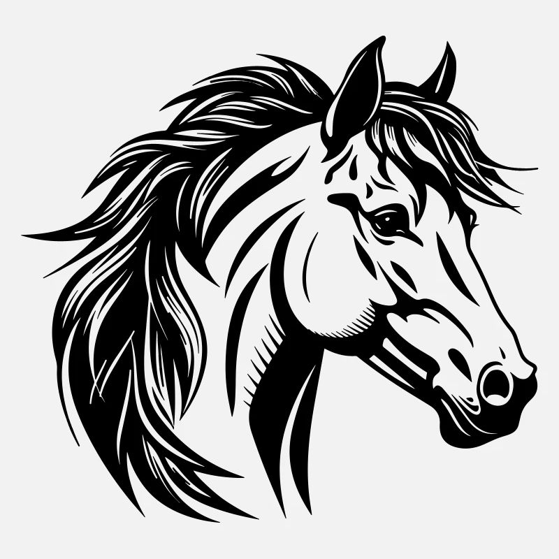Portrait de cheval