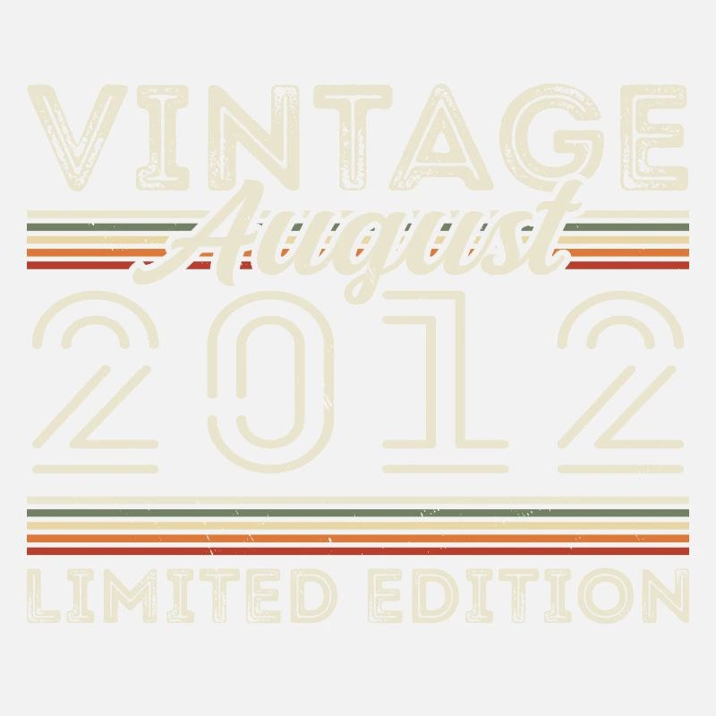 August 2012 Legende seit August 2012 Vintage 2012