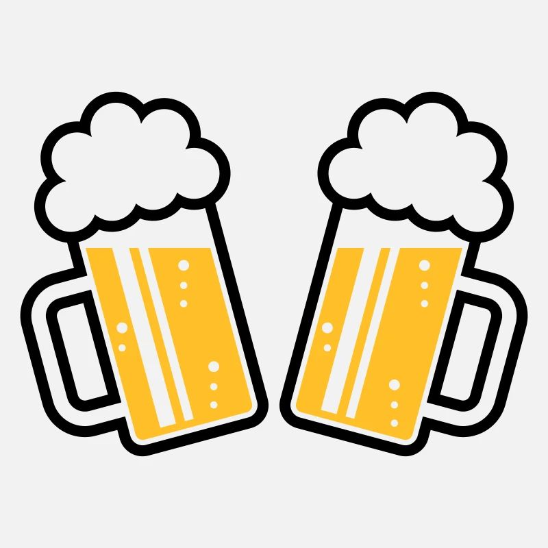 2 German Beer Mugs To Toast! (Ale / 2C)
