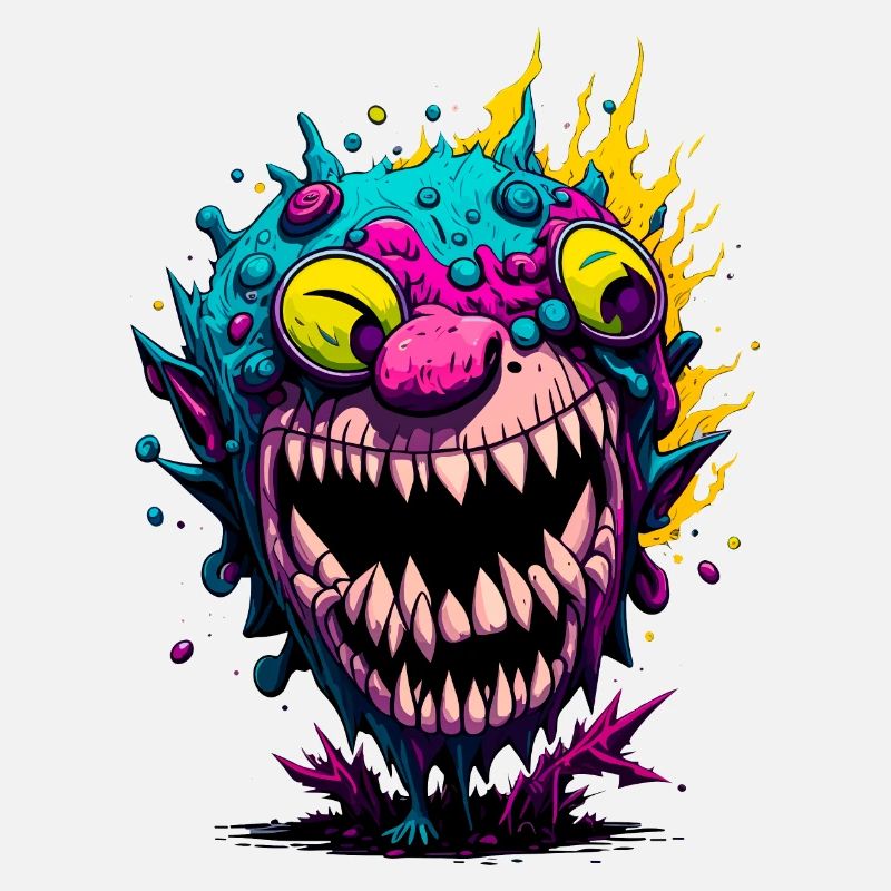 Bunter cooler Zombie