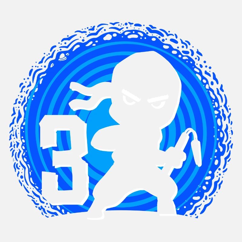 Ninja Anniversaire 3 ans Boy Ninjas Ninja