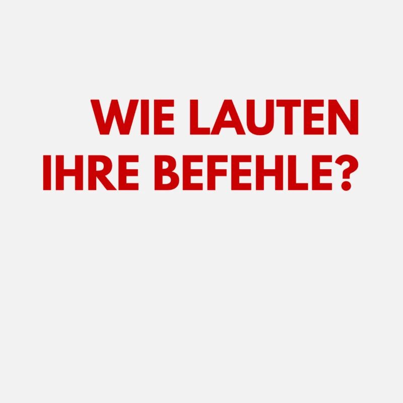 ich brauche Befehle