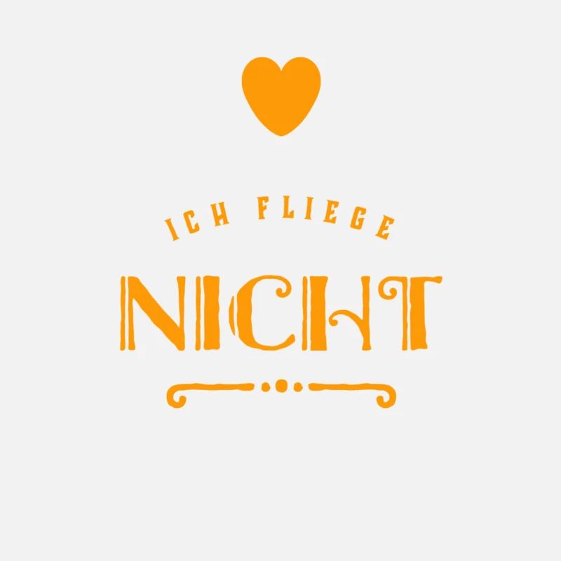 ich fliege nicht