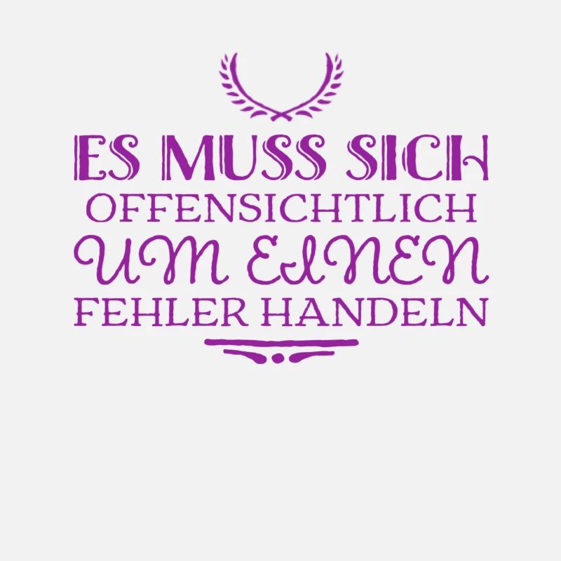 das ist ein Fehler