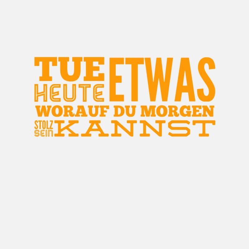 sei stolz auf dich
