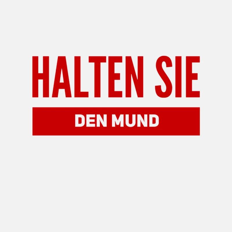 halten Sie die Klappe