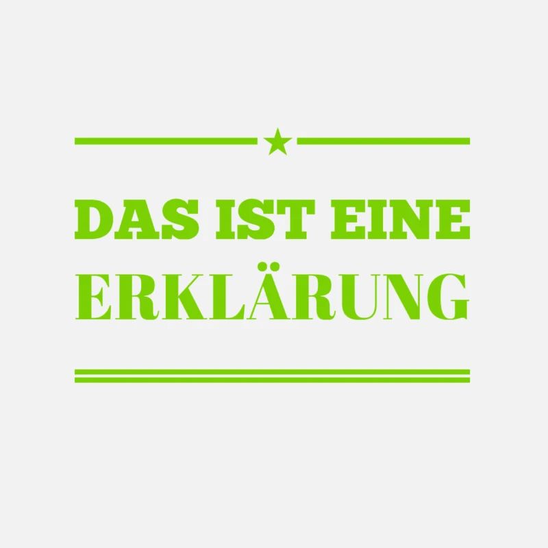 das erklärt einiges