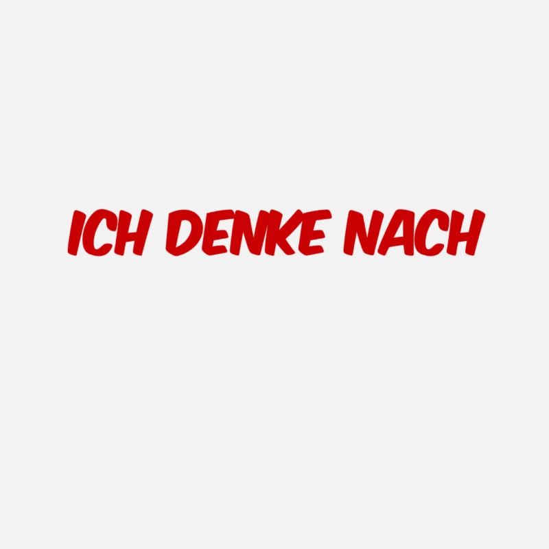 Ich denke nach