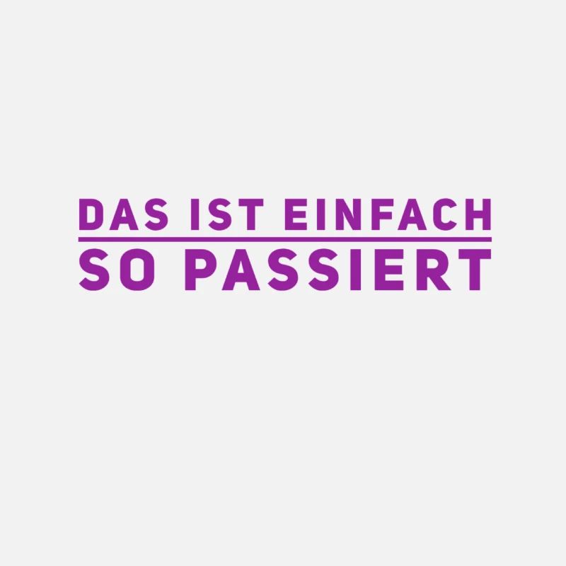 das war nicht mein Plan