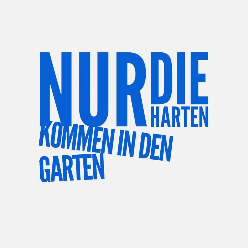 ab in den Garten