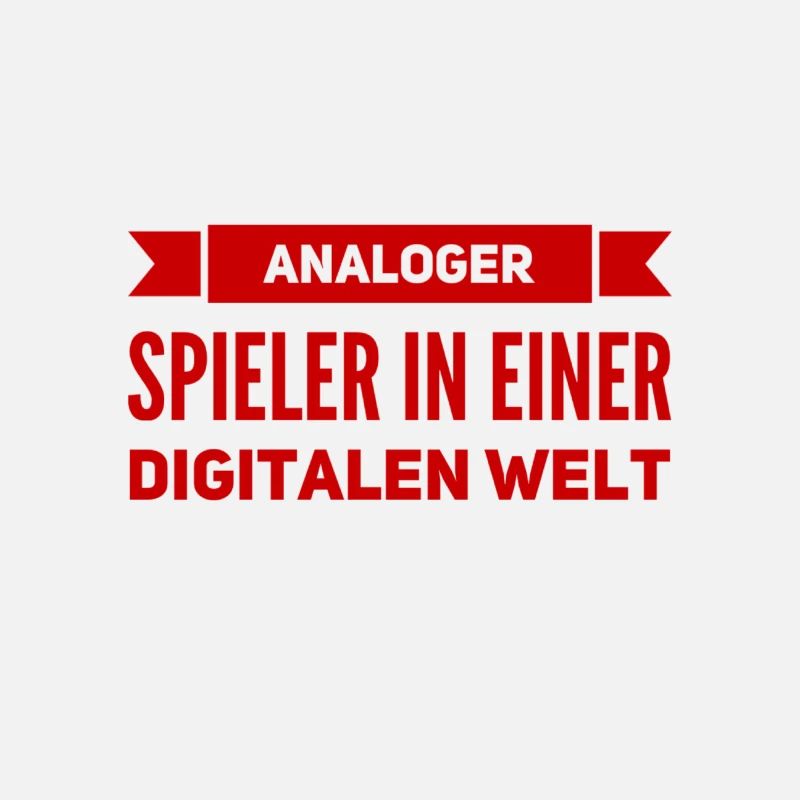 so sieht ein analoger Spieler aus