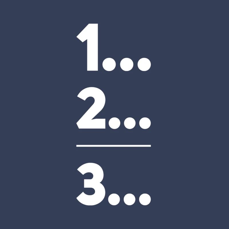 First, second, third