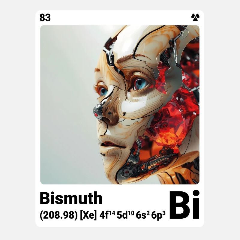 AI am Bismuth (wt) mode périodique nerdstyle nerd