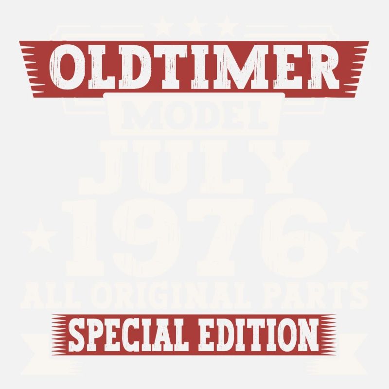 Oldtimer Juli 1976 46. Geburtstag Geschenk Herren
