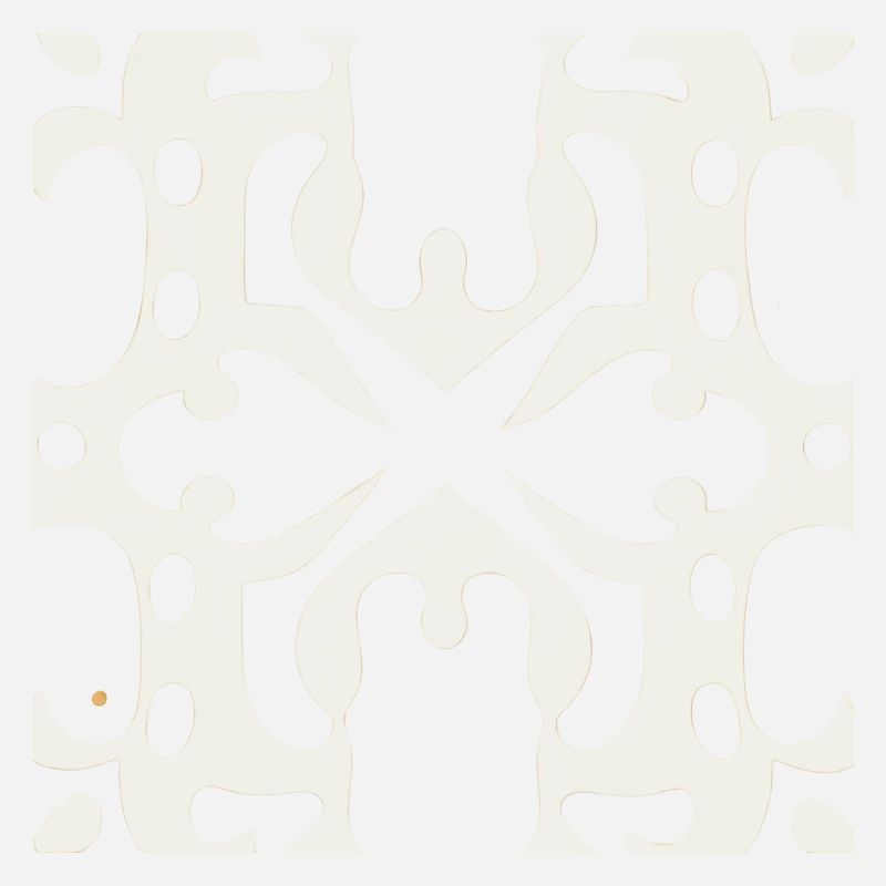 Abstract, elegant white graffiti design