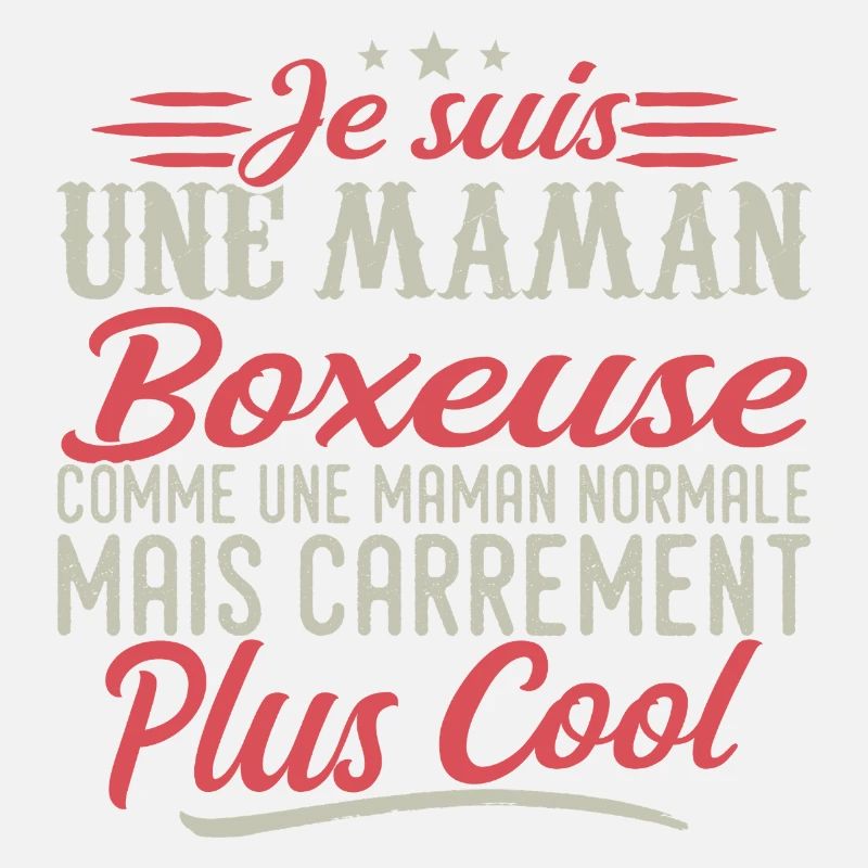 I'm a Boxer mom, downright cool