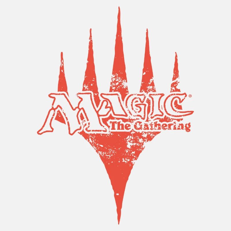 Magic: The Gathering Logo Rétro Rouge