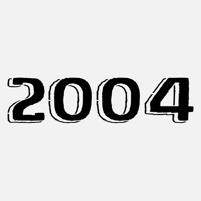 Vintage 2004 Born Birthday Retro 2004