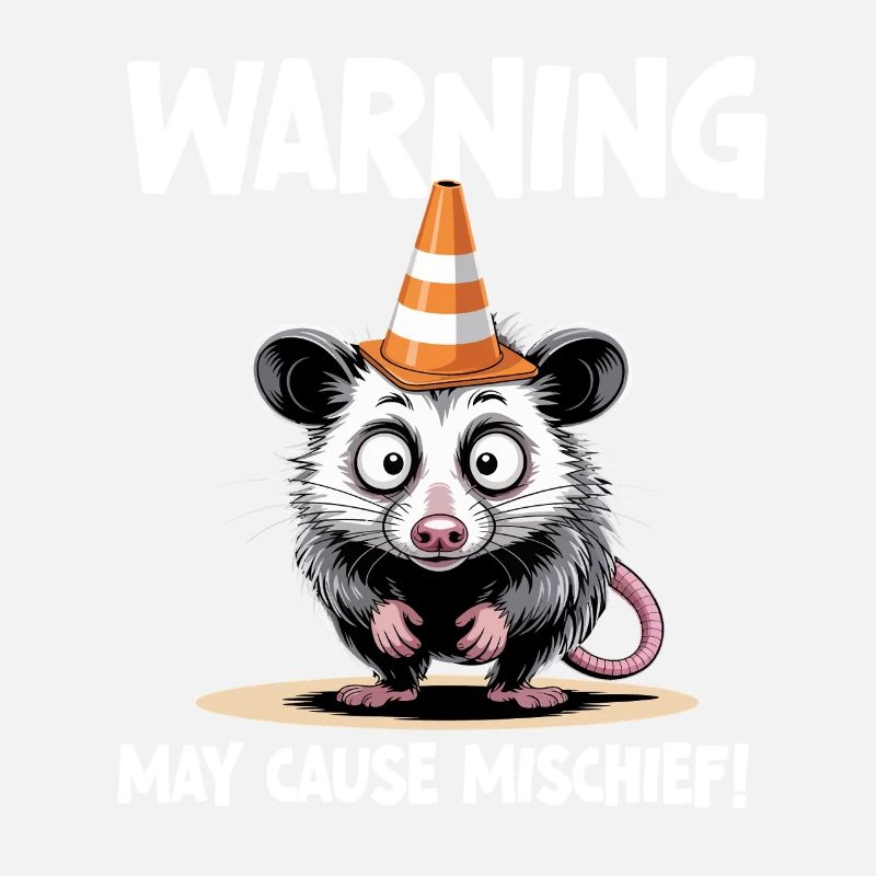 Un avertissement amusant pour les opossums peut causer des méfaits
