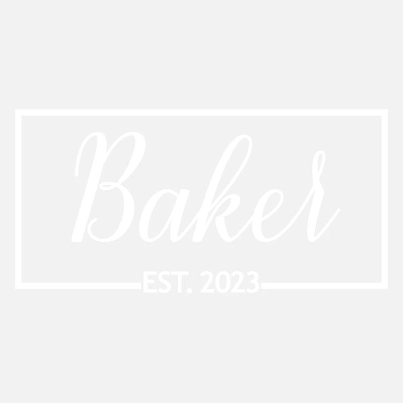 Baker Est. 2023 Baking Pastry Future Baker Gift