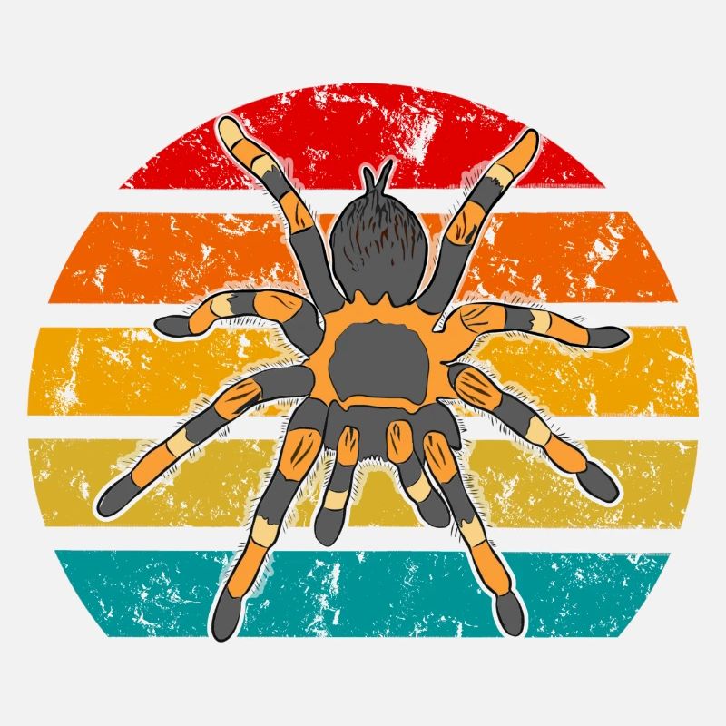Spinnenbesitzer Tarantula Keeper Retro