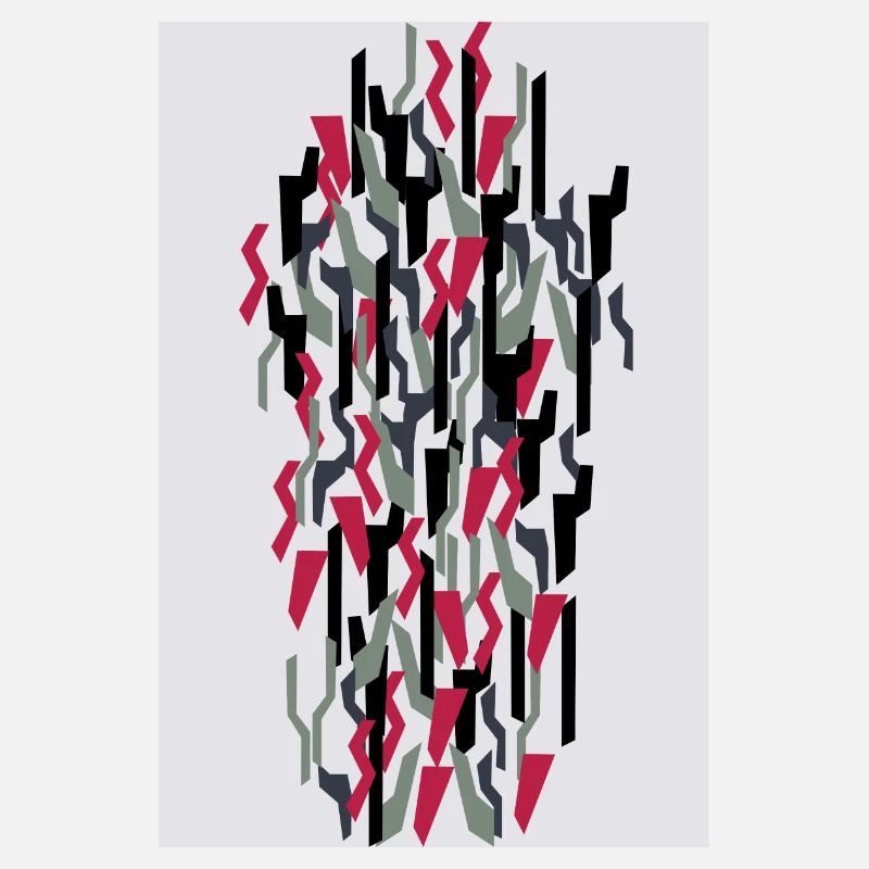 Camouflage Art Red Gaming