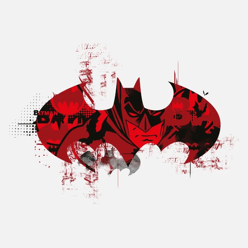 Batman Logo Red