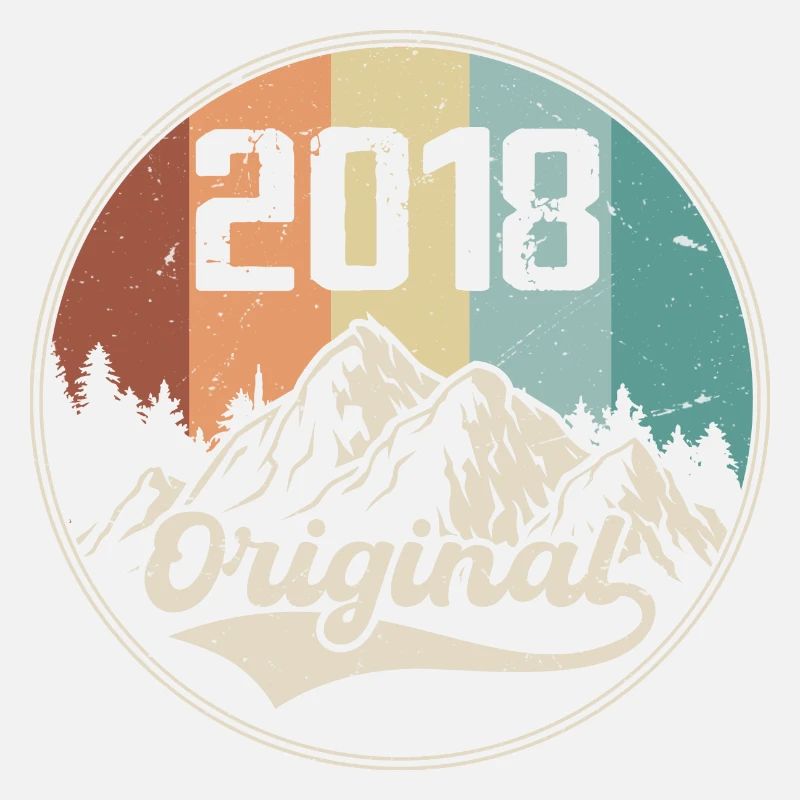 Original 2018 Geburtstagsgeschenk - 2018