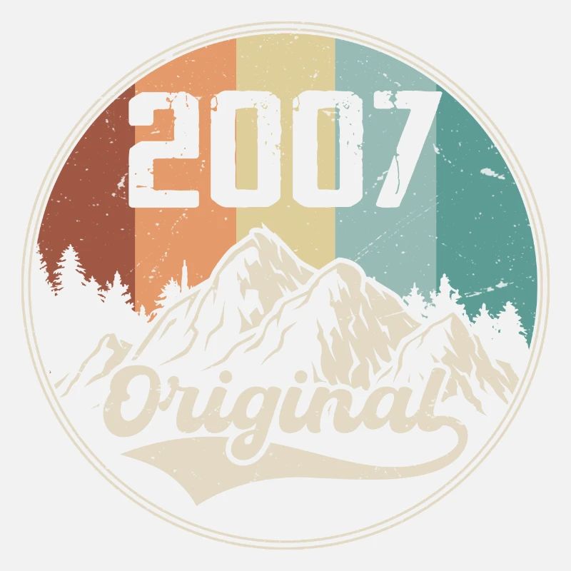Original 2007 Cadeau D'anniversaire - 2007