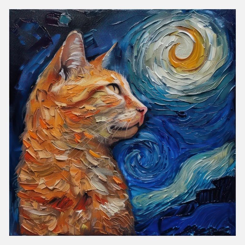 Chat, Motif De Chat