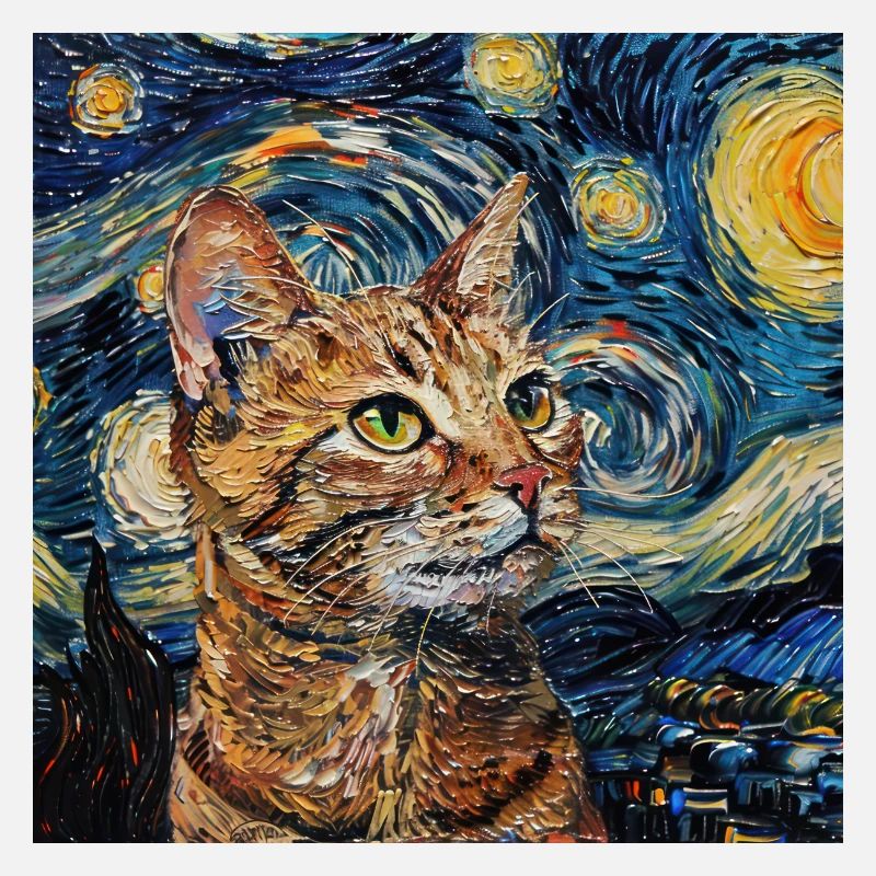 Chat, Motif De Chat