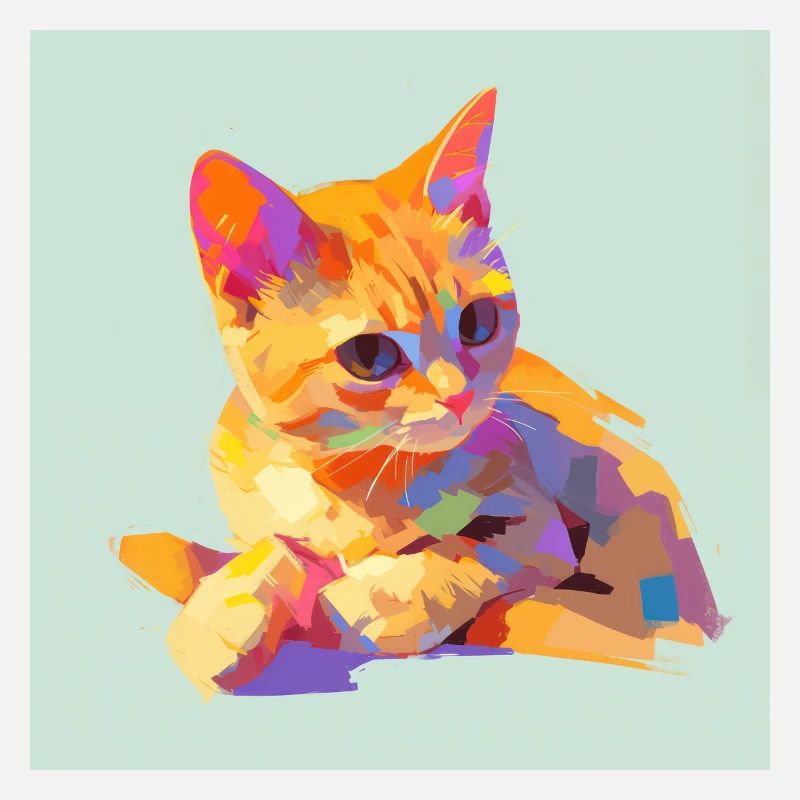 Chat, Motif De Chat