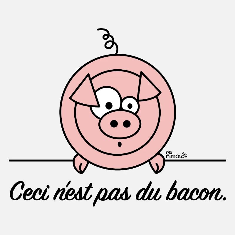 Cochon, Pas du Bacon, Végan